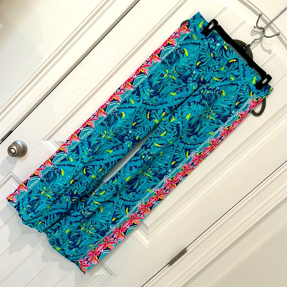 Lilly Pulitzer Bal Harbour Palazzo Pants Midnight Cove